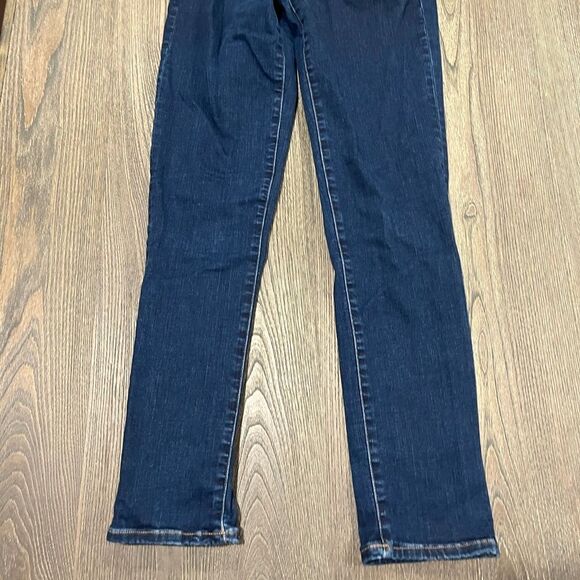 American Eagle Outfitters Womens Blue Nest Lovel Stretch Skinny Jeans Size 2 - Picture 2 of 11